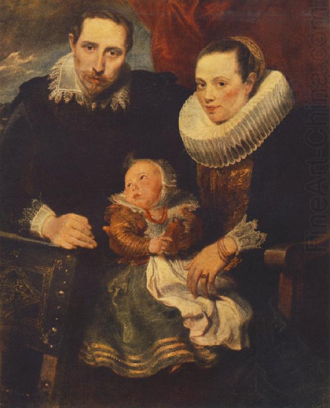 DYCK, Sir Anthony Van Family Portrait hhte